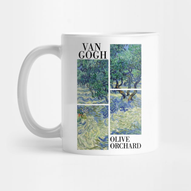 Van Gogh - Olive Orchard 1889 by Vincent Van Gogh T-Shirts